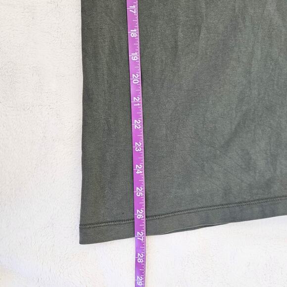 ASKET Men's Short Sleeve The T-Shirt - Olive Green Medium Long (MT) - Picture 7 of 9